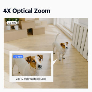 ANNKE CZ504 3K 5MP专业监控安全摄像机4X PTZ POE麦克风AI运动检测闭路电视摄像机RTSP - Product Image 3