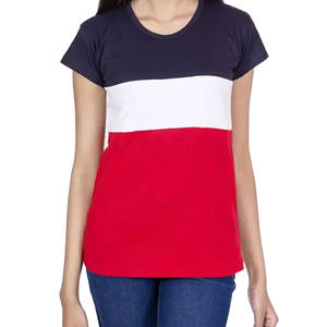Dernier modèle de t-shirts pour femmes vierges Basic Slim Fit pour femmes à vendre pour femmes de toutes les couleurs et tailles - Product Image 1