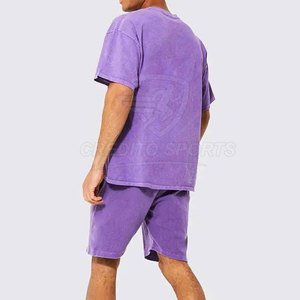 Conjunto de Camiseta y Pantalones Cortos para Hombre, Nuevo Modelo 2026, Estilo Moderno, Cómodo para Uso Diario - Product Image 2