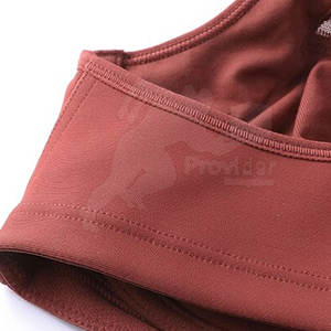 Soutien-gorge de sport pour femmes de haute qualité soutien élevé écologique respirant Spandex/Nylon Yoga Logo avant en stock à vendre - Product Image 4