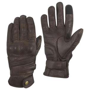 Venta al por mayor de fábrica de dedo completo guantes de carreras de motos 100% de cuero duro nudillo protección invierno guantes de montar en moto - Product Image 1