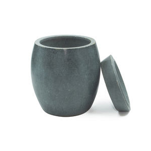 Caja de Almacenamiento de Algodón de Piedra Jabonosa Verde Oscuro, Estilo Simple y Ecológico para Baño y Decoración del Hogar al Mejor Precio de Fábrica al por Mayor - Product Image 1