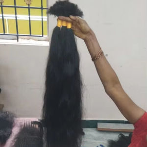 Fábrica al por mayor Virgen Natural 100% Remy Cabello humano crudo Sin procesar Sin trama Cutícula alineada Color de cabello Extensiones de cabello humano - Product Image 6