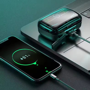 หูฟังบลูทูธ M12 TWS รุ่น 5.3 ตัดเสียงรบกวน มาตรฐานกันน้ำ IPX7 เสียงคุณภาพสูง Hi-Fi สำหรับเล่นเกม พร้อมหน้าจอแสดงผลแบตเตอรี่แบบดิจิตอล - Product Image 4