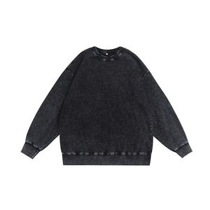 Sweat-shirt à capuche zippé ample et court de luxe, tendance, de marque, pour l'hiver, avec broderie personnalisée et impression en relief - Product Image 5