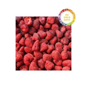 Chips de fraises lyophilisées Snack aux fruits naturels Texture croquante et légère Idéal pour la vente en gros et l'expédition longue distance - Product Image 3