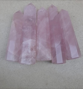 Natural Rose Quartz Obelisk Polished <b>Crystal</b> Tower Healing Stone Mineral Specimen Home Office Decor Display Gift - Product Image 4