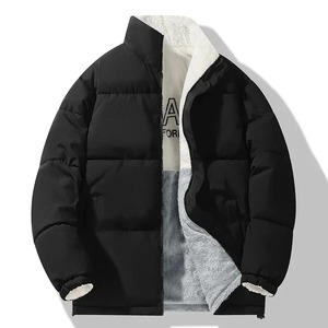 <b>Double</b>-side Wear Men's Parkas Korean Fashion Stand Collar Thick Warm Puffer Jacket Casual Windbreaker men's jackets - Product Image 5
