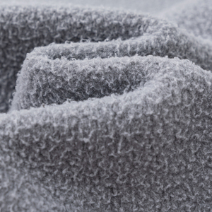 Manteau à capuche avec fermeture éclair complète Épaule tombante Loose Unisex Cotton Men Hoodie for Boy - Product Image 6