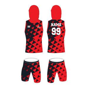 Vente en gros d'uniformes de football drapeau personnalisés 7v7 kits de football américain 100 polyester nouveau design uniforme de vêtements de sport - Product Image 2