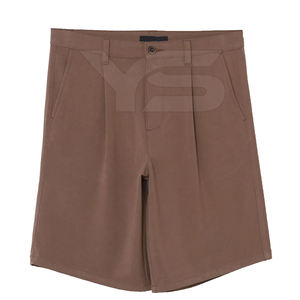 Short en Polaire Décontracté pour Homme Style High Street Fermeture Élastique Taille Moyenne Respirant Motif Solide Longueur Genou Super Qualité - Product Image 1