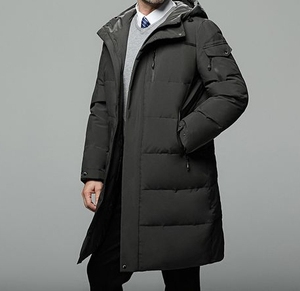 แจ็กเก็ตปลาปักเป้าผู้ชายแบบดั้งเดิมผ้าแคนวาสสำหรับการเดินทางทุกวันมีโลโก้ด้านหน้าคอตั้ง - Product Image 5