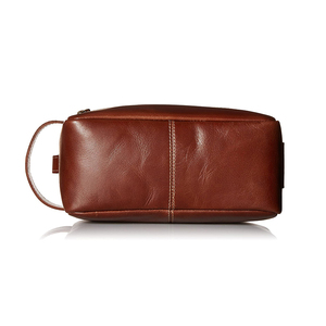 2022 nueva llegada logotipo personalizado cuero encerado lona cuchillo rollo bolsa con mango de cuero PU impermeable bajo MOQ para prendas de vestir - Product Image 2