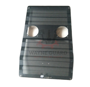 Parrilla Delantera -1682342M91 Nueva, Panel de Parrilla para Tractor M/S Wayne Guard con Orificios para Lámparas 1682950M91 1687817M91 3701931M91 Acero Inoxidable - Product Image 3