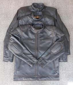 Chaqueta de cuero de calidad superior caliente para el estilo de los hombres con 100% Original piel de vaca 2024 modelo de chaqueta de cuero de los hombres - Product Image 1