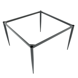 Brass Minimalist Chair Legs for 120x120cm <b>Table</b> HCCN014-Hospital & Kitchen Cabinet Legs - Product Image 1