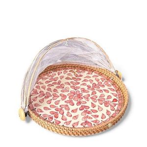 Couvre-plat classique en nacre, fait à la main, pour la protection des aliments, la présentation de table et la décoration naturelle de la maison, Vietnam - Product Image 3