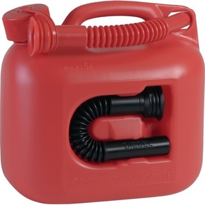 Bidon de carburant diesel rouge premium HNERSDORFF 5L avec 2 becs verseurs Dimensions L265xW147xH247mm - Product Image 1