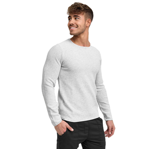 Sweat-shirt à col ras du cou pour hommes avec broderie 3D personnalisée 100% coton polaire 430g coupe ample respirant hiver KIT-N-FIT de haute qualité - Product Image 5
