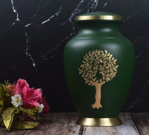 Urnas para cenizas humanas para adultos, hechas a mano, decorativas, cremación funeraria, urnas de varios colores para cenizas de adultos - Product Image 2