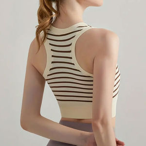 Soutien-gorge de sport à impact élevé pour femmes confortable et pour la course et la gymnastique soutien-gorge de sport sans couture à soutien élevé - Product Image 2