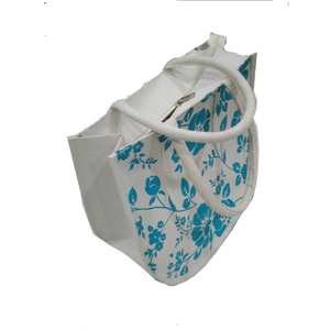 Sac à provisions en toile avec une belle impression produit de haute qualité prix bon marché fabriqué au Bengale occidental - Product Image 3