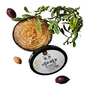 Jabón Negro Marroquí Orgánico con Argán e Ingredientes Herbales - Product Image 1