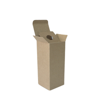 Caja de Cartón Corrugado para Vino y Bolsa de Papel, Reciclables, Directo de Fábrica, para Promociones y Degustaciones de Bodegas