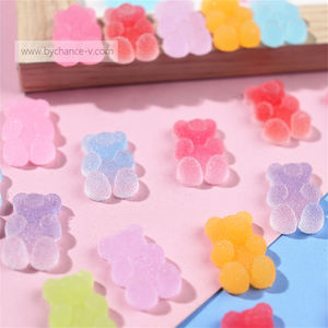 Kızlar için gerçekçi ayı sakızlı şekerler aksesuarları DIY süsler benzersiz takı yapmak için yaratıcı zanaat kitleri - Product Image 5