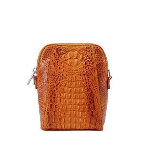 กระเป๋าหนังจระเข้สำหรับผู้หญิงดีไซน์ใหม่พร้อมที่จับสองอันขนาด18x12.5x7cm - Product Image 1