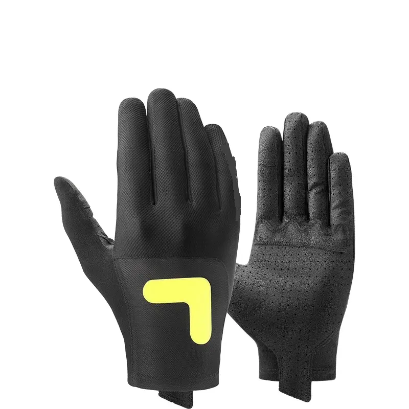 Custom Touch Screen Windproof Bike Full Finger Outdoor Sports Riding Cycling Motorcycle Gloves
