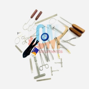 Juego de Instrumentos Quirúrgicos OMI K Wire, 100 Piezas, Acero Inoxidable de Alta Calidad, Certificado CE, Cirugía Ortopédica con Caja de Aluminio - Product Image 5