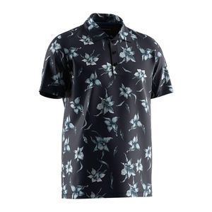 Venta al por mayor de secado rápido botón flor sublimación camisa pareja ropa de playa Estilo Hawaiano camisas - Product Image 3