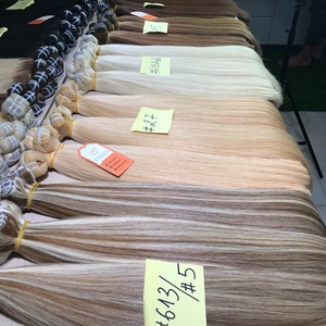 Couleurs Tendances Extensions de Cheveux 100% Vierge Remy Vietnamiennes Qualité Supérieure Lisses Double Trame Fabrication Directe Usine - Product Image 4