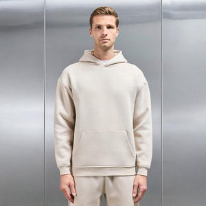 OEM unisexe de haute qualité 100% coton Boxy lourd surdimensionné pull à capuche hiver doublé coupe ample High Street Style numérique - Product Image 2