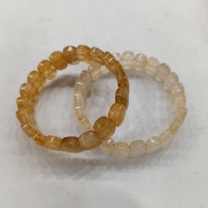 Citrine Bracelets À Facettes Sodaliite Pierre De Courage pour Reiki Cristal Chakra Aura Guérison Pour Hommes Et Femmes Bracelets Chanceux - Product Image 1