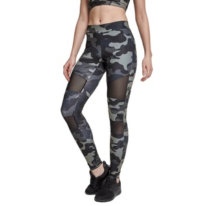 Ladies Camouflage Tech <b>Mesh</b> Yoga Leggings High Waist Gym Fitness Sports <b>Pants</b> for Workout & Training Activewear - Product Image 5