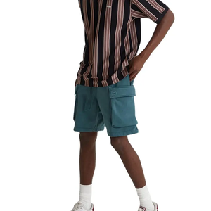 Short cargo pour hommes Short d'été en coton à coupe ample avec poches latérales et cordon de serrage à la taille OEM de l'usine de vêtements de sport - Product Image 6