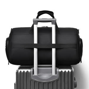 Bolsa de Viaje Personalizada de Gran Capacidad con Compartimento para Zapatos, Bolsa Deportiva de Gimnasio para Hombre, Estilo Casual, Forro de Poliéster, Material de PU - Product Image 5