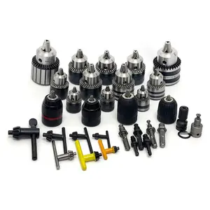 All Kinds of Power Tool Drill Chuck Impact Driver/Wrench/Hammer Key Drill Chuck Quick Change Converter with Adapters