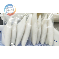 Tubes de calmar IQF sans peau U3/U5/U7, emballage sous vide ou en vrac, produits de la mer pour l'exportation