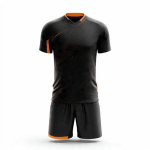 Uniforme de volley-ball pour femmes, maillot de football à col en V, ensembles de shorts, uniformes de football et de volley-ball unisexes - Product Image 2