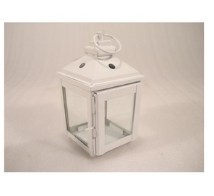 Farol Metálico con Asa para Decoración Navideña, Hogar y Bodas - Product Image 1