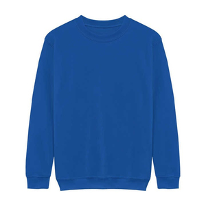 เสื้อสเวตเชิ้ตคุณภาพสูง ผลิตตามสั่ง ผสมโพลีเอสเตอร์/คอตตอน สีพื้น สำหรับฤดูใบไม้ร่วง ป้องกันรอยยับ ป้องกันการหดตัว ปลายแขนเสื้อแบบริบ แห้งเร็ว ทรงโอเวอร์ไซส์ - Product Image 3