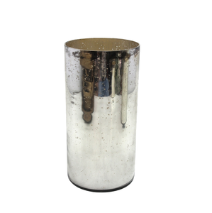 Porte-bougie décoratif en verre antique, couleur argent antique, pot à bougie pour la décoration de la maison et de la table, fait à la main, personnalisé - Product Image 5