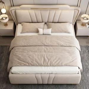 Base de Cama de Perfil Bajo que Ahorra Espacio, Estructura KD, Láminas Silenciosas, Cama Doble de Cuero Mate con Almacenamiento con Elevación a Gas para Habitaciones Pequeñas - Product Image 3