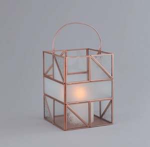 Galvanized <b>lantern</b> decorative <b>tea</b> <b>light</b> candle holder indoor and outdoor for Home decoration Hotel Restaurant wedding office - Product Image 4