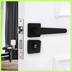 Poignée de porte argentée de qualité supérieure pour porte principale chambre ou bureau ajoute une touche de classe à tout décor contemporain indien - Product Image 6