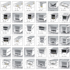 Tiras de Luces LED de Neón Inteligentes de 6x13 <span class=keywords><strong>mm</strong></span>, IP67, Resistentes al Agua, con Control por Voz, PCB de 8 <span class=keywords><strong>mm</strong></span>, para Decoración de Paredes Interiores y Exteriores, Manualidades - Product Image 5