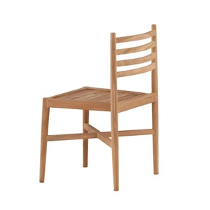 Silla de ocio de bambú de madera de teca minimalista de alta calidad, muebles para el hogar ecológicos para comedor, sala de estar, dormitorio, refrigeración hecha - Product Image 5